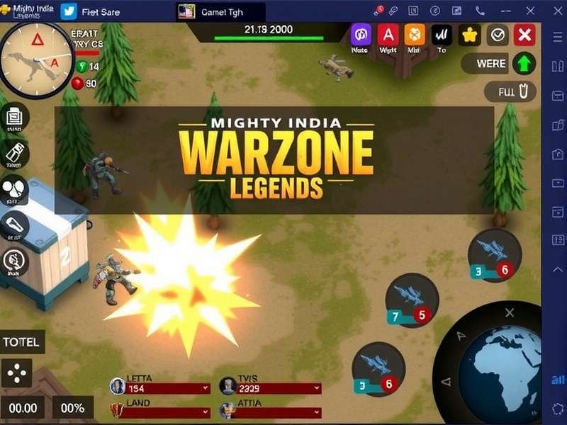 Mighty India Warzone Legends Gameplay