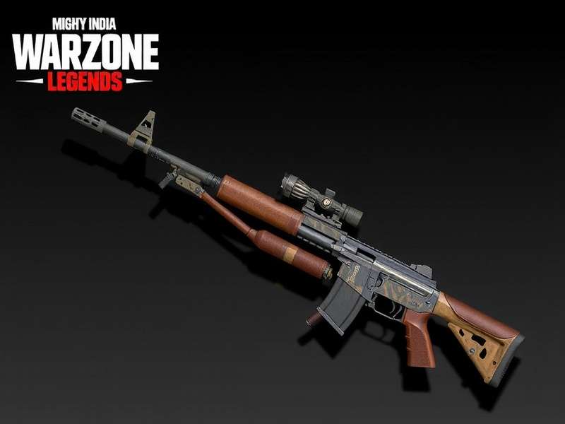 Mighty India Warzone Legends Weapons